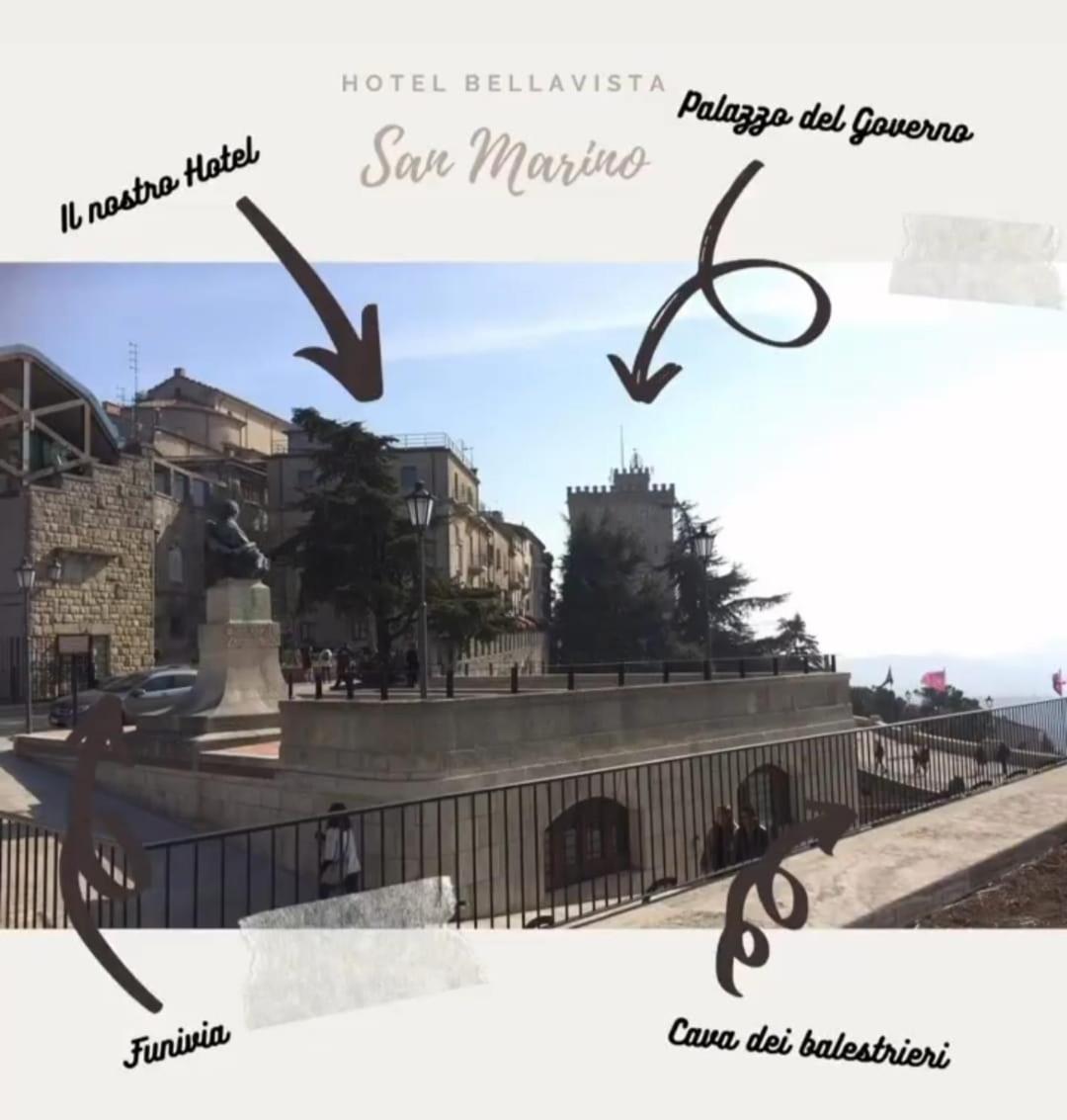 Hotel Bellavista San Marino Exteriér fotografie